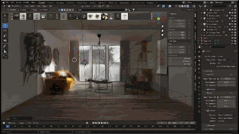 Blender for Architecture - Interior + Exterior ArchViz